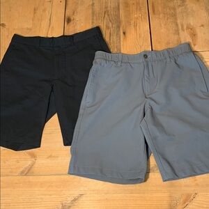 J. Crew Factory Under Armour Men’s Shorts Bundle GUC Black/Gray Sz 28/30